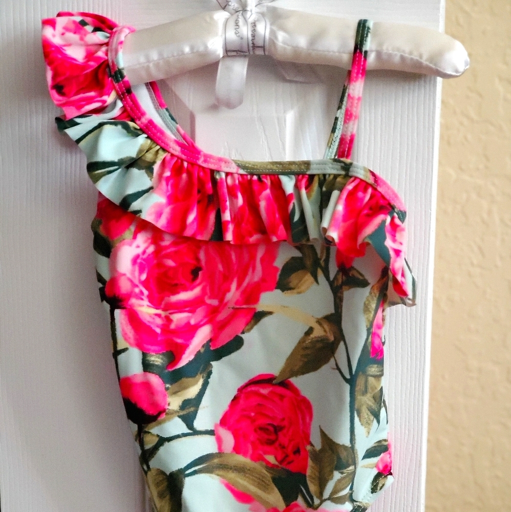 Floral One Piece Swimsuit